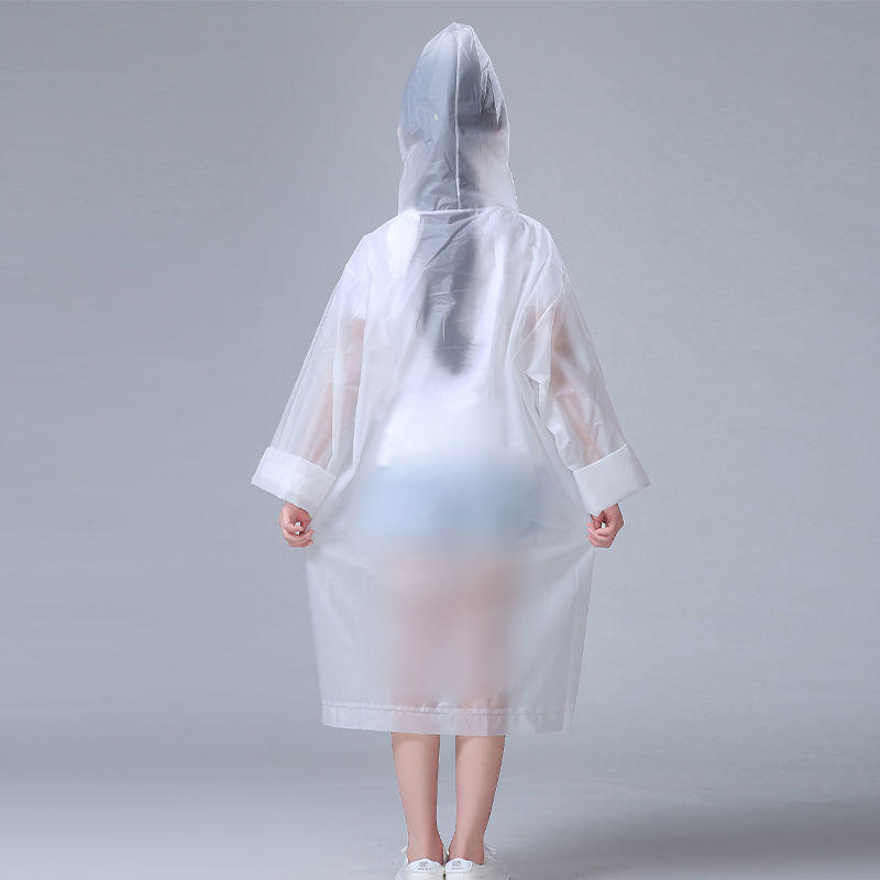 一次性儿童雨衣长款加厚男童女童小孩学生幼儿园宝宝连体透明雨披