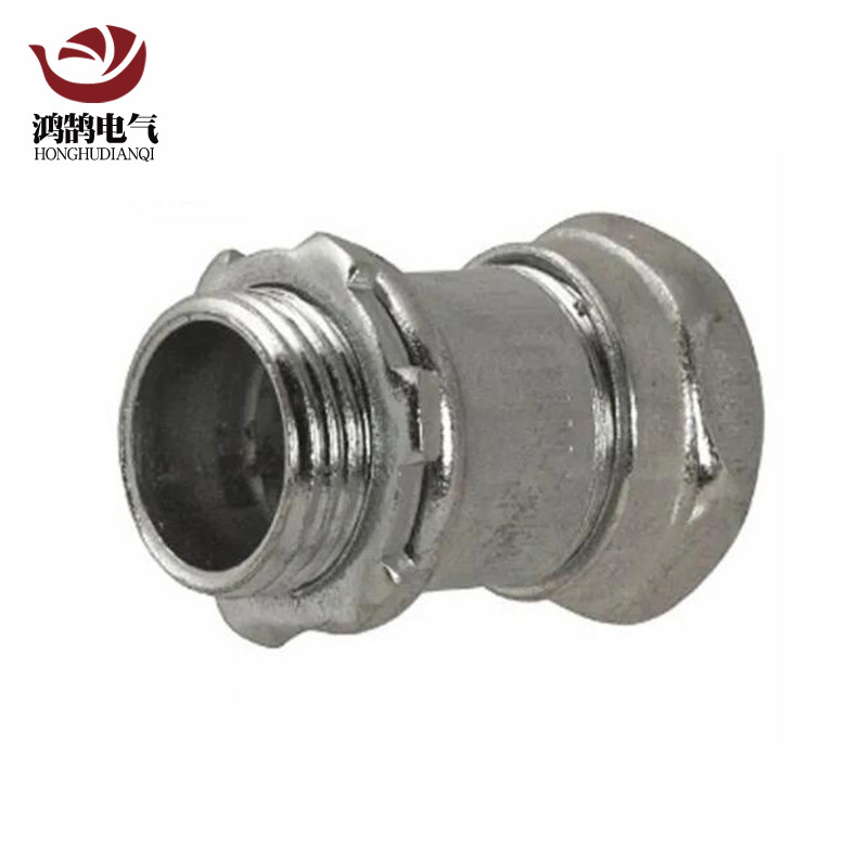 Factory Wholesale Screw Direct Lock Bolt-Style Lock Emt Tube Screw Type Connector Accessories Direct