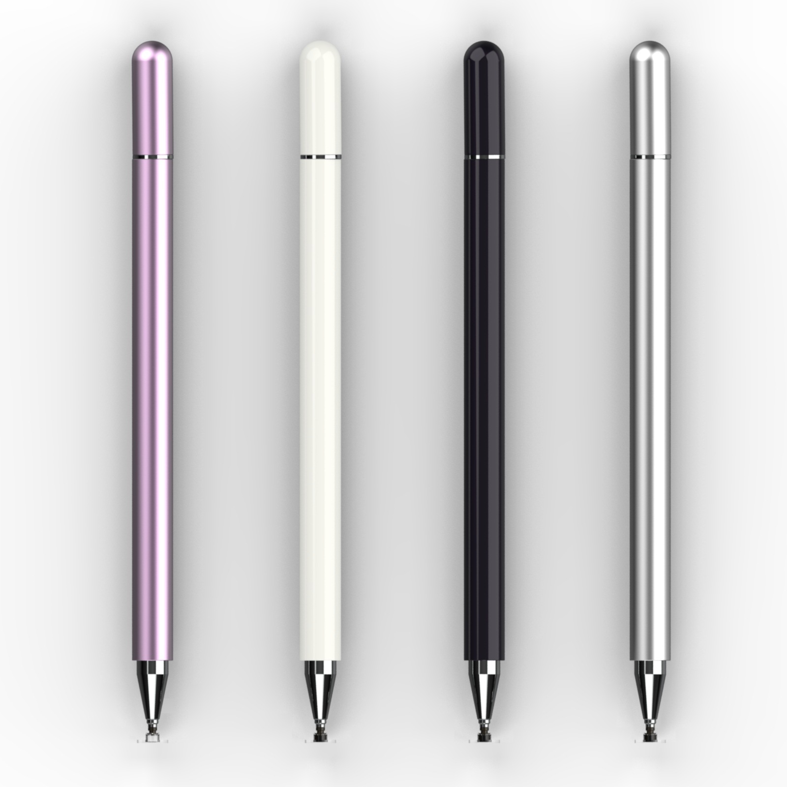 磁吸电容笔 2in1 圆盘手写笔金属触控笔手机平板吸盘ipad 触摸笔