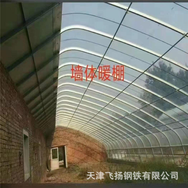 厂家 河北三面砖墙冬暖温室大棚建设 后墙保温板冬暖温室大棚建设