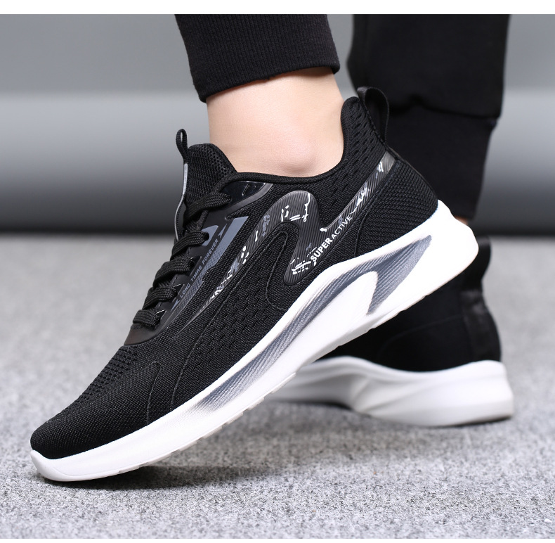 源头厂家跑步鞋磁动力鞋健康按摩震动鞋送爸爸送妈妈春秋软底鞋