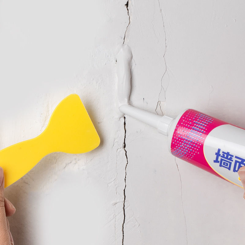 补墙膏墙面修补膏白色墙壁修补翻新腻子粉钉孔裂缝补墙漆家用