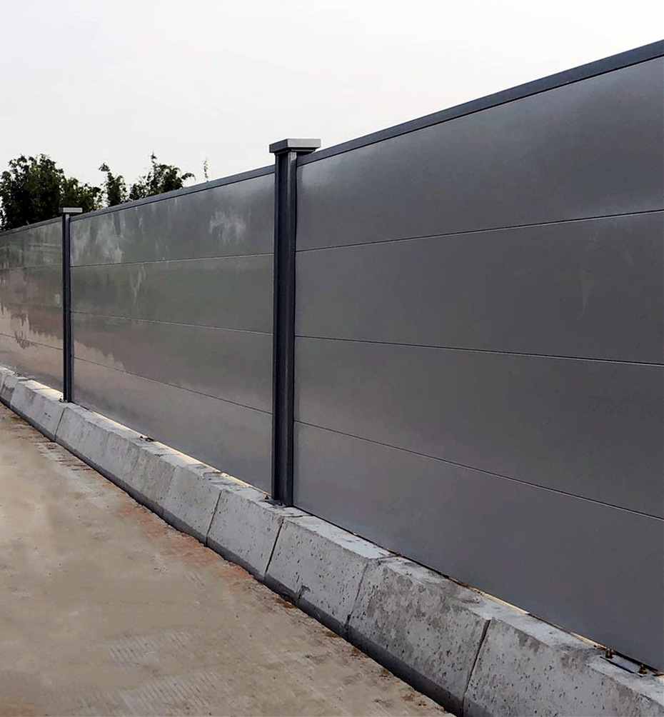 方钢结构围蔽墙 工地施工防护隔离挡板 简易围墙 新型装配式围挡