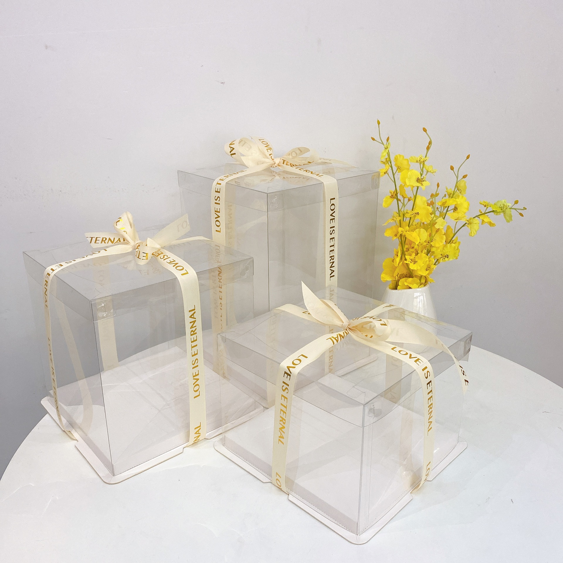 厂家直销塑料包装盒玩具高档包装高透明pet环保材质多尺寸礼品盒