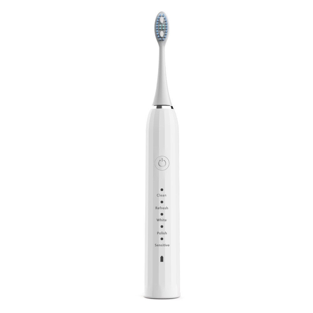 Cross-Border Hot Sale Customized Sonic Electric Toothbrush Adult Couple USB Electric Household Travel Automatic Toothbrush