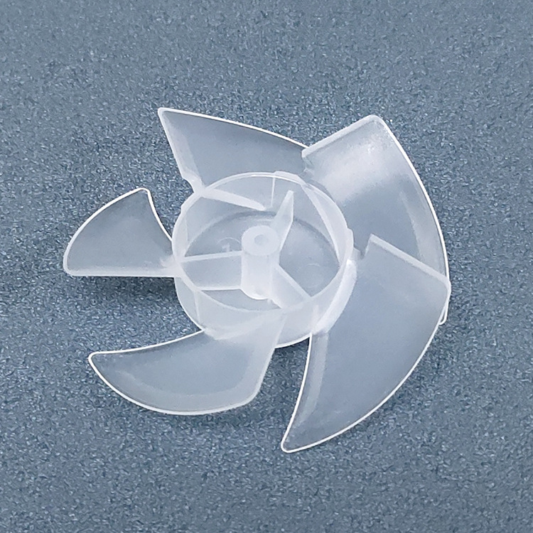 吹风机风扇pp扇叶60mm5叶风扇叶透明磨砂扇叶有刷风扇电吹风
