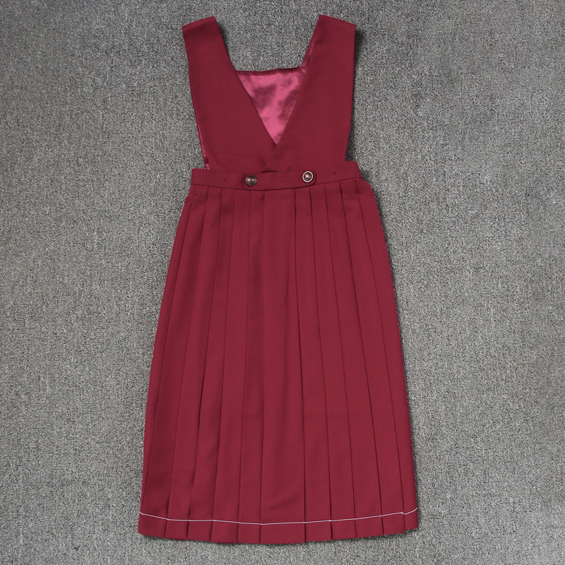 护奶裙jk现货tr料护奶背带连衣裙 护胸裙jk制服裙百褶裙