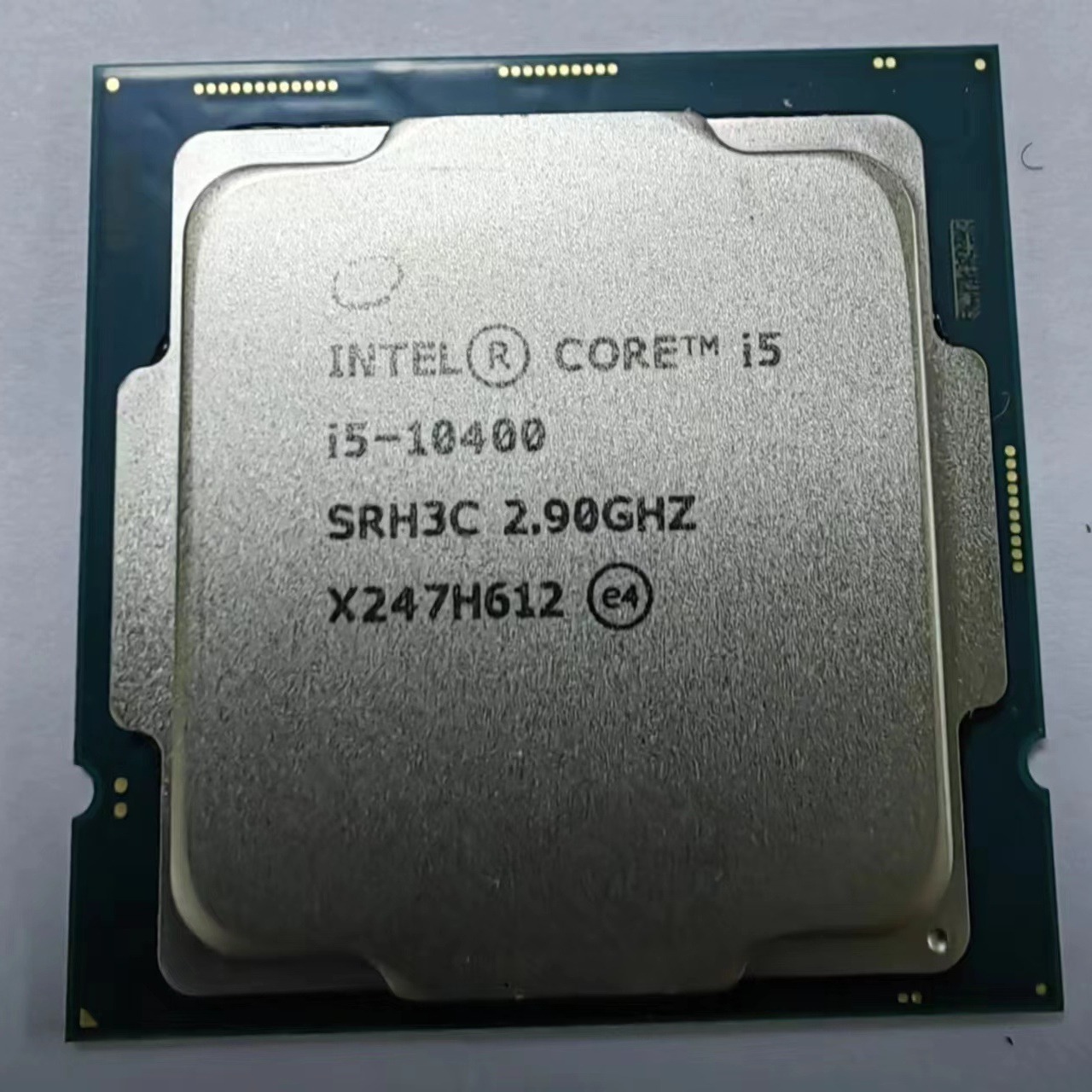 英特尔i5 10400散片 6核12线程十代cpu 支持主板 h410/b460 适用
