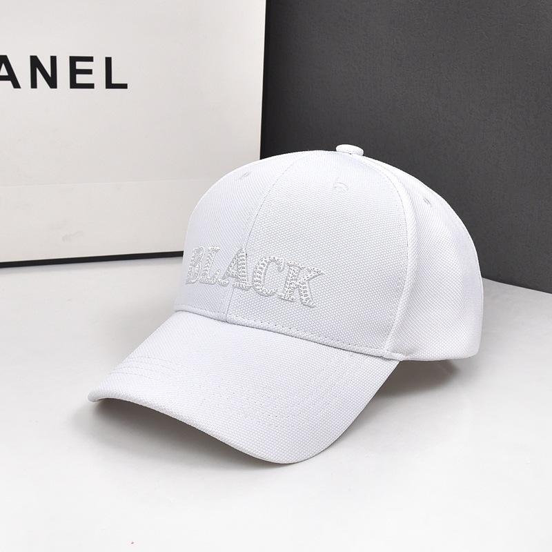 Letter Embroidered Baseball Cap Women's Summer Sun-Proof Sun Hat Fashion Net Hat Breathable Peaked Cap Men's Fashion Brand