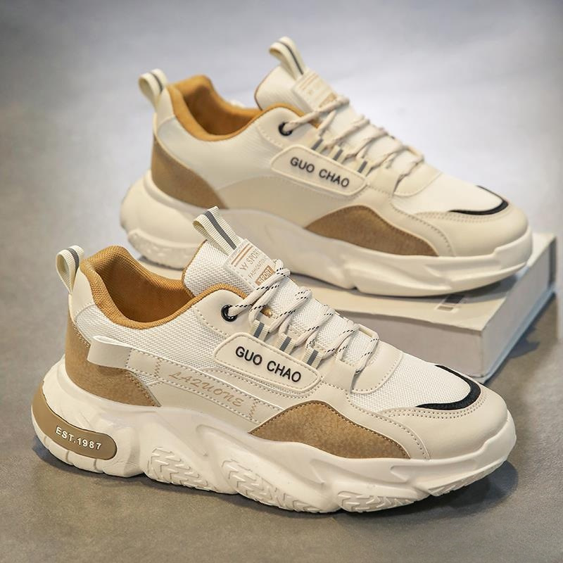 莆田运动鞋男夏季透气2024新款潮流休闲男鞋跑步防滑老爹潮鞋增高