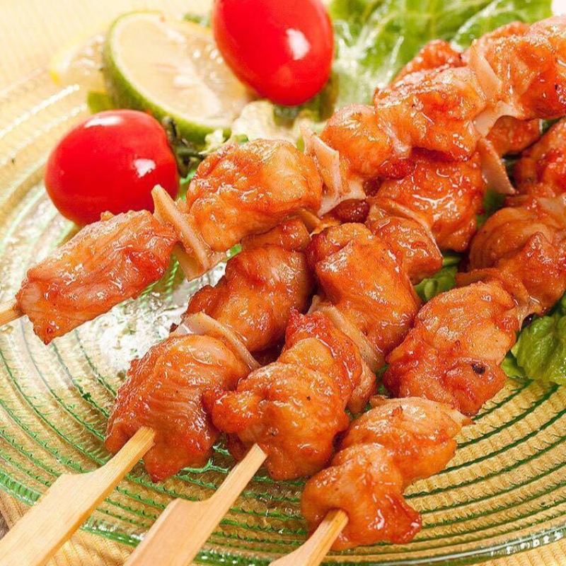 30串0串骨肉相连烧烤材料冷冻油炸半成品串串炸串食材批发鸡柳串