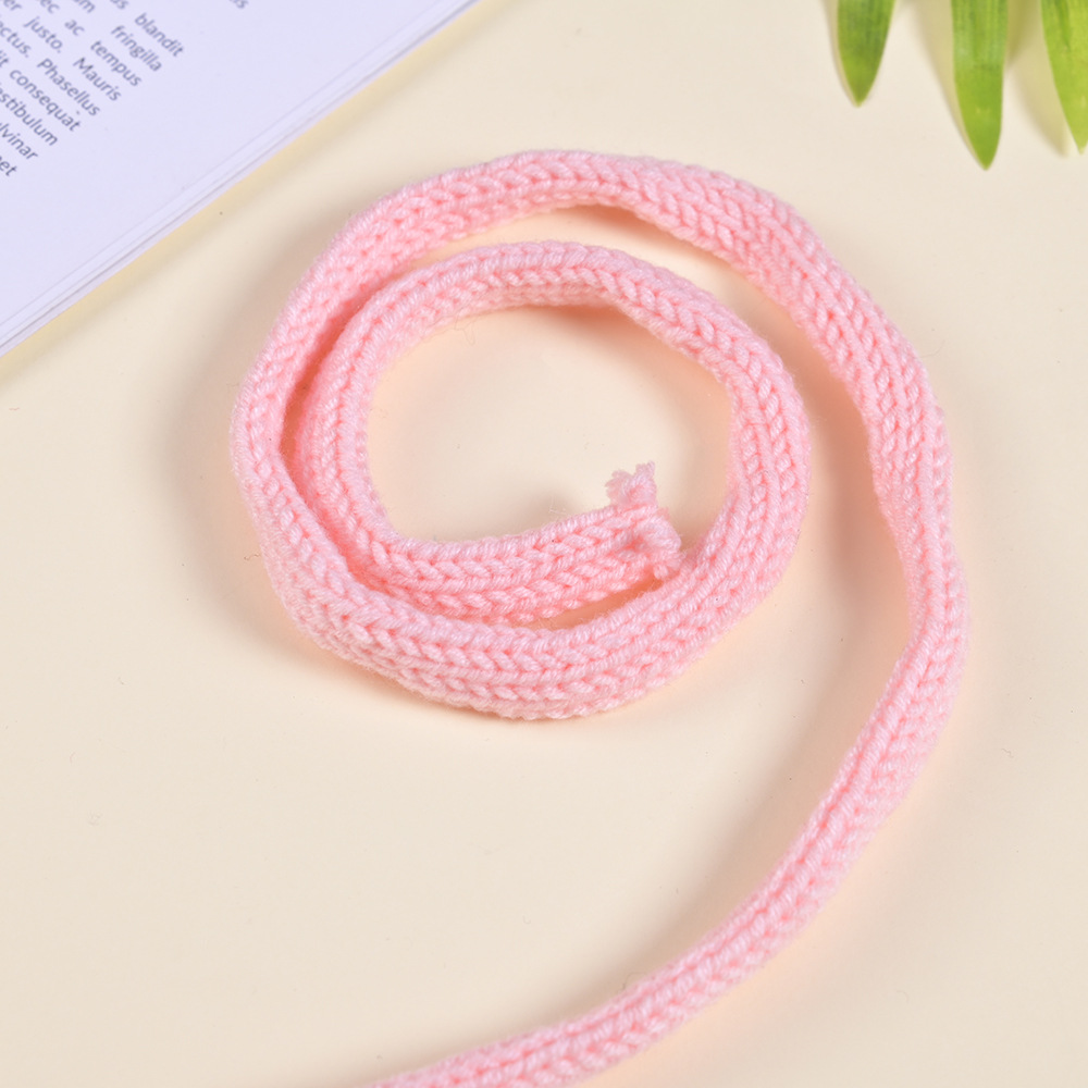 钩针绳编织饰品绳 手挽袋耳绳丙纶服饰配件现货批发