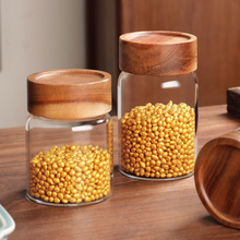 MPM3金豆豆玻璃收纳瓶豆子小空瓶装黄金透明迷你小物件收藏储