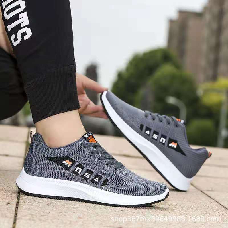 Factory Wholesale 2023 New Spring and Autumn Men's Casual Sneaker Korean Trendy Running Shoes Low-Top Casual Shoes