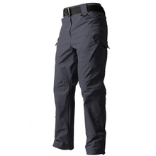 Men's Cssic Tactical Pants Upgraded Waterproof Qui Dry Mu