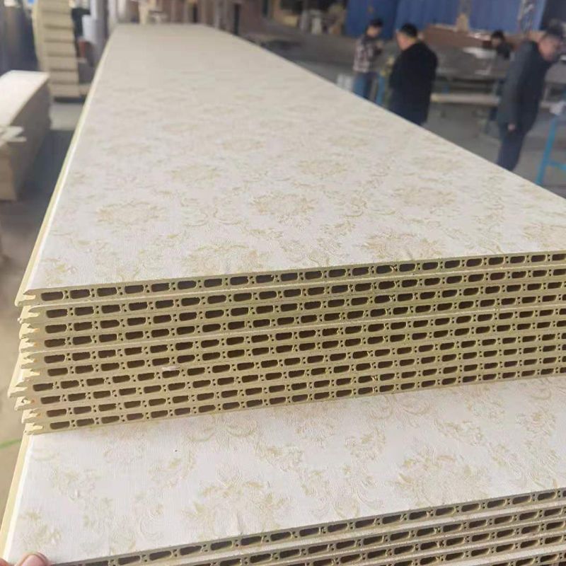 集成板竹木纤维集成墙板护墙板墙面装饰板墙裙扣板贴墙板吊顶装修