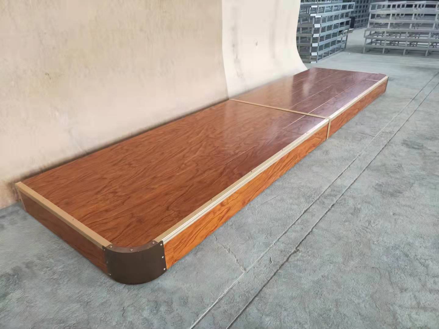 铝合金合唱台台阶大合唱梯台合唱团定制交响乐铝合金两层拍照多层