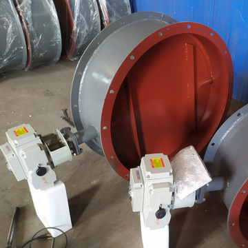 开关型电动通风蝶阀 烟道圆形单叶调风阀 风管电动圆风门