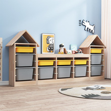 实木玩具收纳柜幼儿园多层抽屉式整理柜家用儿童房宝宝玩具架组合