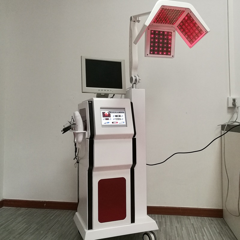 新款激光护发仪laser hair growth instrument护发美容仪器195个