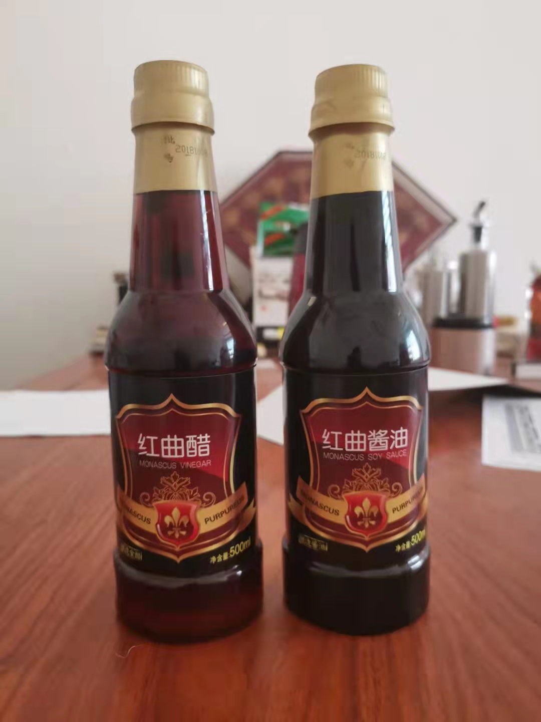 厂家直销纳豆红曲阿胶酱油500ml 商用家用调味品 纳豆红曲阿胶醋