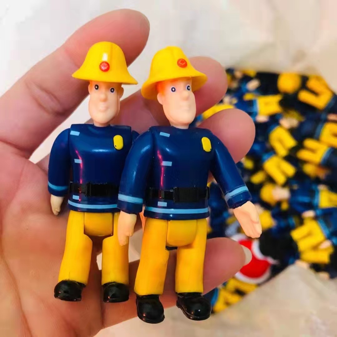 消防员山姆 fireman sam 手办摆件四肢可动公仔跨境贸易-阿里巴巴