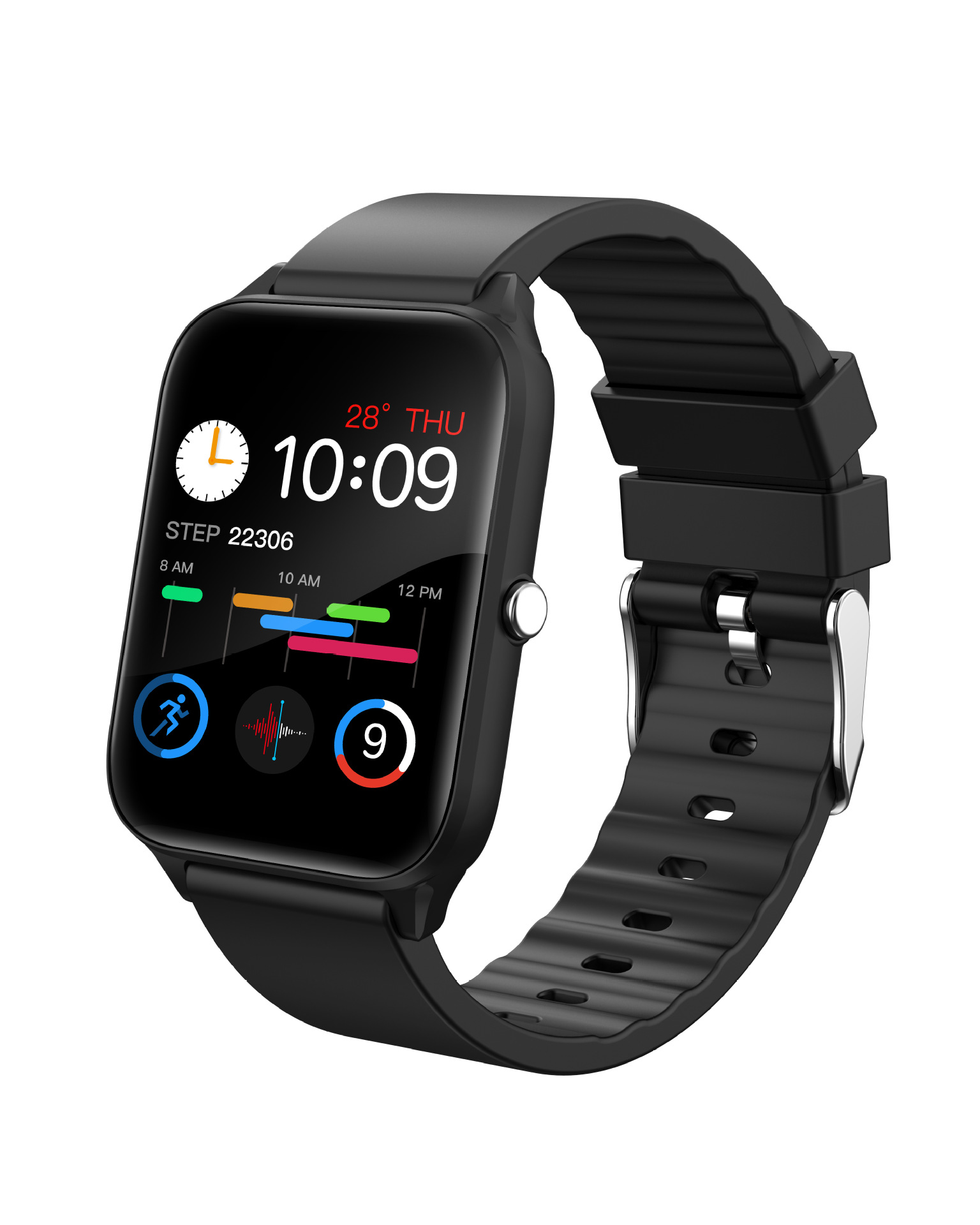 2022全新超薄系列首发适用于华为心率监测蓝牙智能手表厂家批发