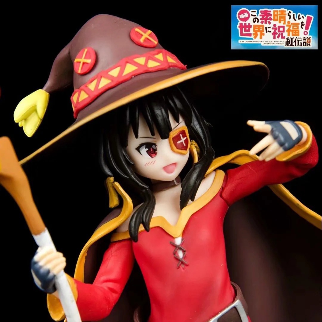 为美好的世界献上祝福 魔法少女 惠惠 慧慧 1/7 盒装公仔手办摆件