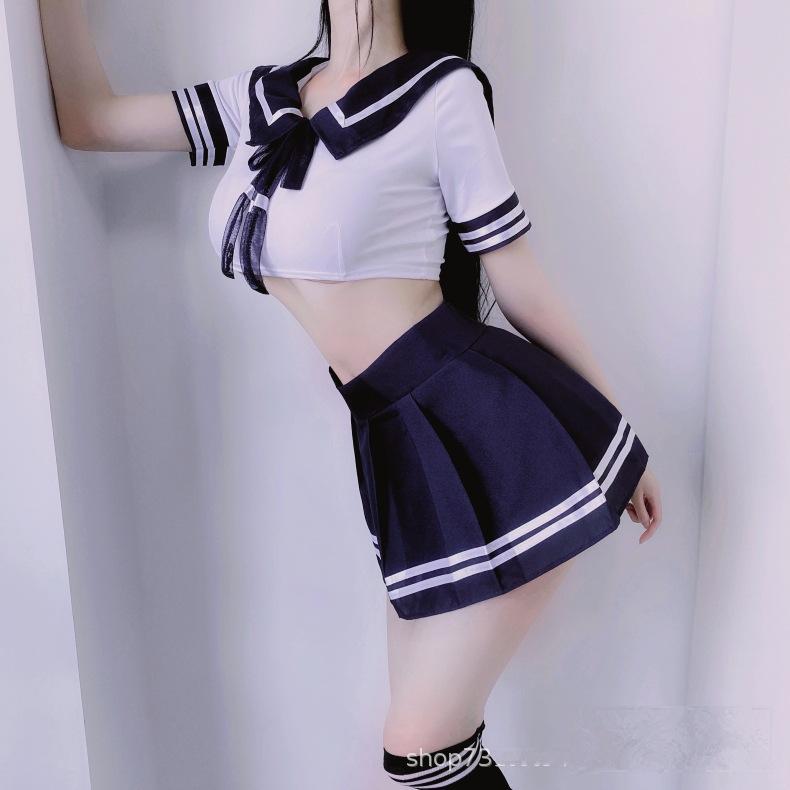 情趣学生制服诱惑水手服女性感内衣jk学生装海军软妹成人短裙套装