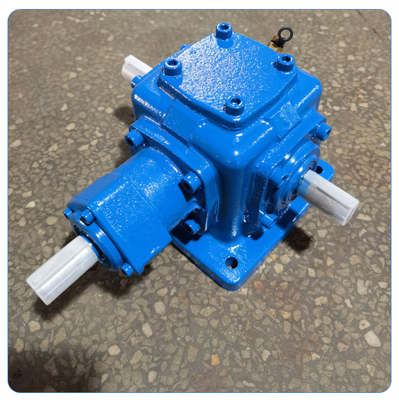 厂家定制 t系列螺旋伞齿轮转向器 磨齿螺旋锥齿轮转向器换向器