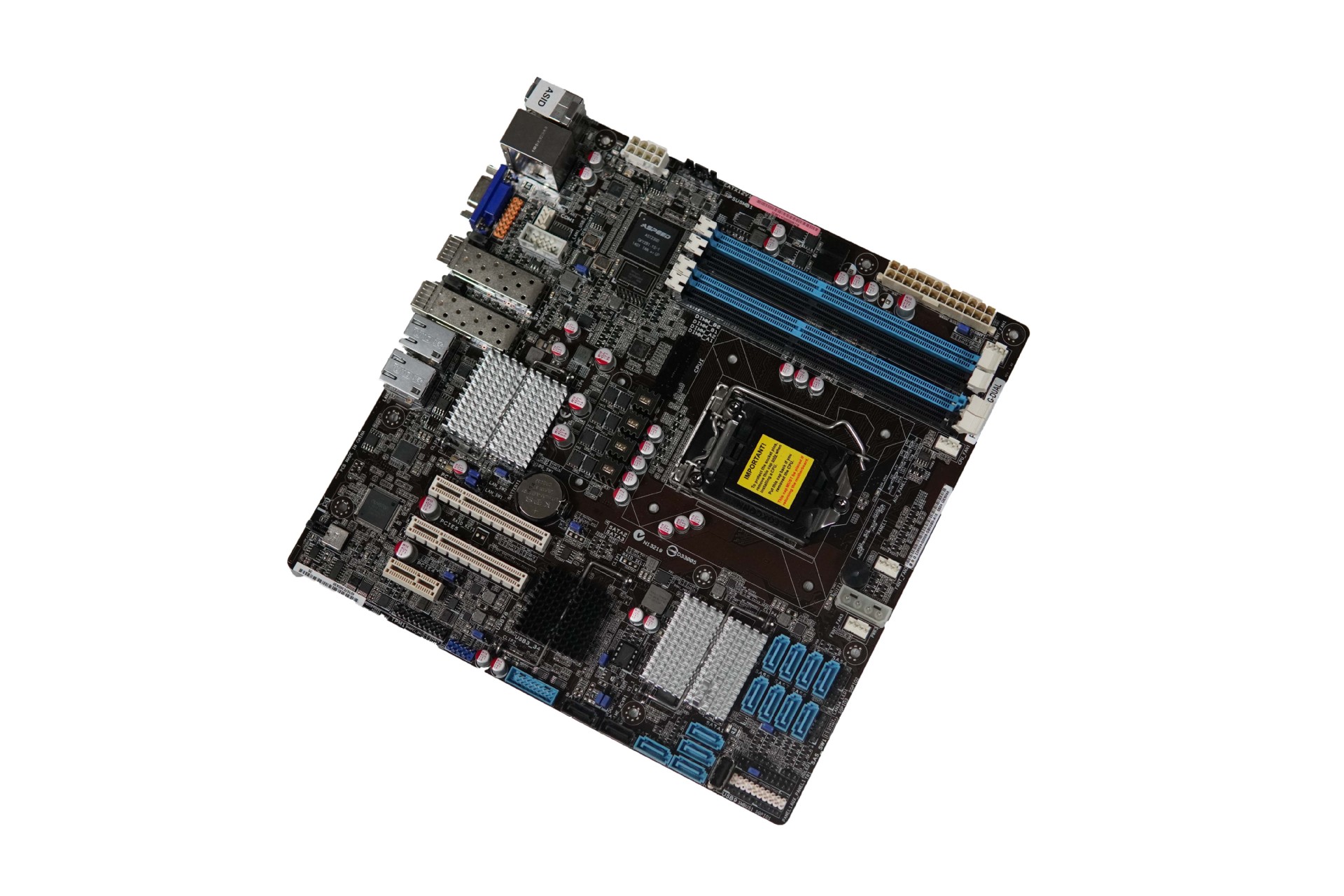 适用于华硕p9d-mh/sas/10g-dual主板1150针支持ddr3内存 uatx板型