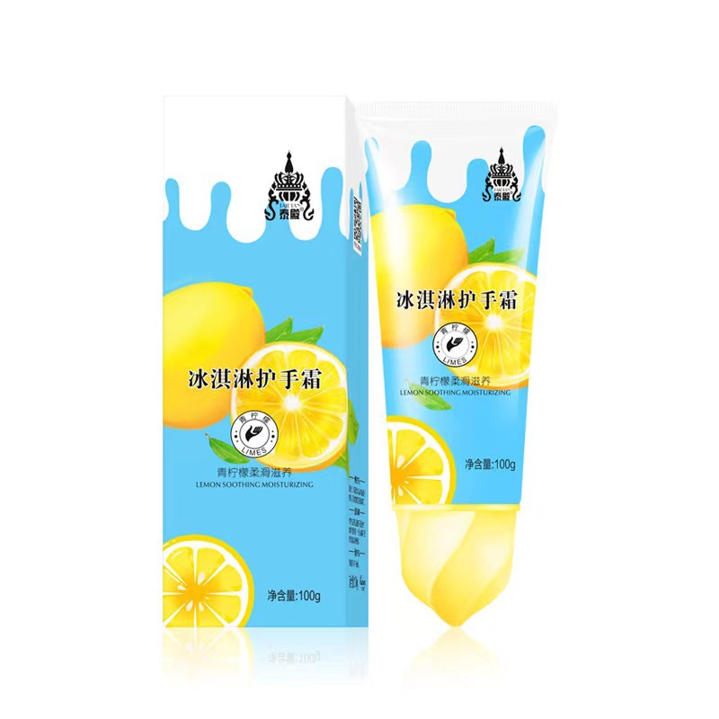 Perfume Hand Cream 100G Factory Wholesale Cheap and Easy to Use Ice Cream Fruit Hand Cream Hand Cream Nourishing and Hydrating