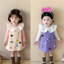 周岁礼服女宝宝公主裙女童春装连衣裙婴儿洋气套装裙子儿童两件套