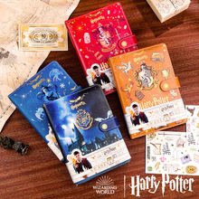 哈利波特手账本HarryPotter周边硬面磁扣欧式复古圣诞日记笔记本