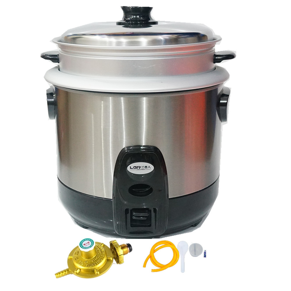 不粘锅全自动沼气饭煲沼气饭锅天然气饭煲农村粪便气饭锅液化气锅