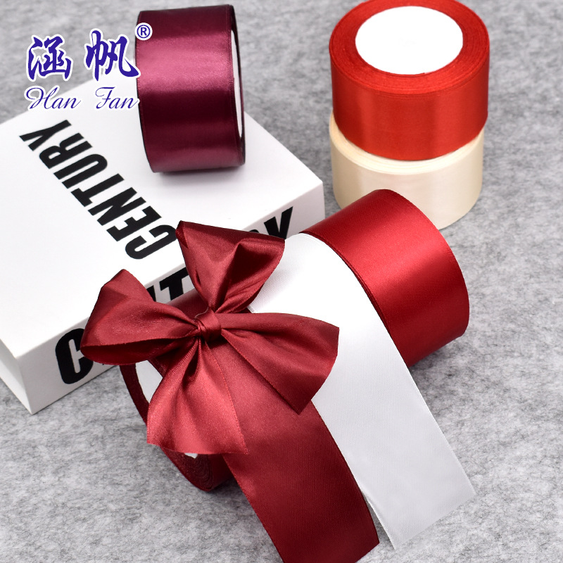 5cm ribbon special offer flowers packing ribbon wedding celebration decoration ribbon handmade diy rose cake box bandage