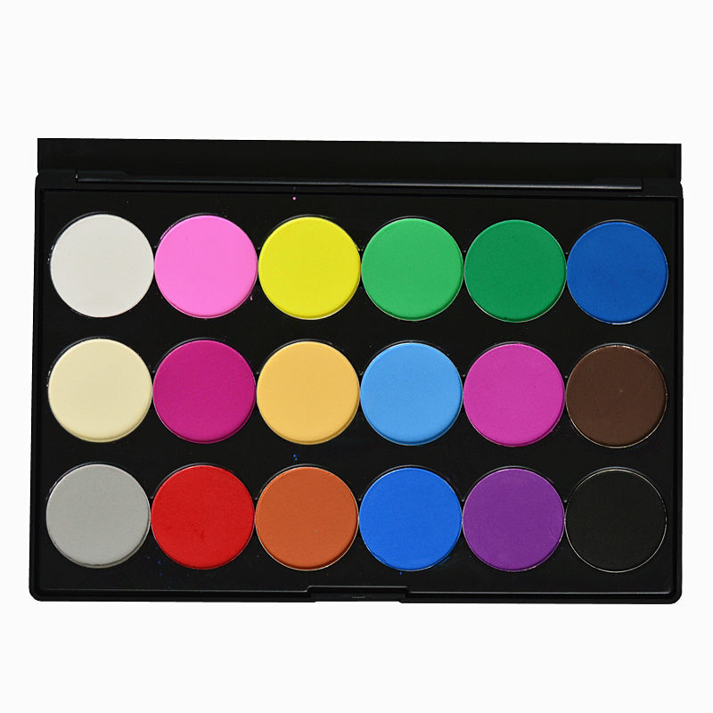 眼影 哑光 18色哑光眼影盘眼影板 干湿两用专业眼影盘大盘眼影