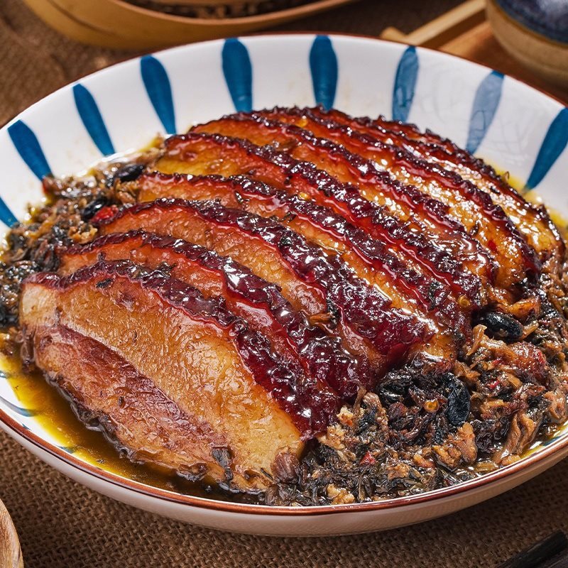 梅菜扣肉虎皮红烧肉加热即食湖南特产半成品熟食餐饮酒店食材