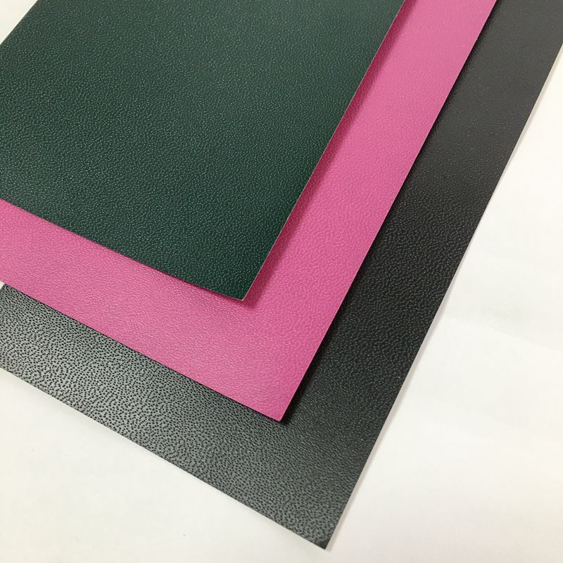 厂家批发pvc装帧纸复色系列针孔纹橘皮纹皮纹pvc充皮纸仿皮纸