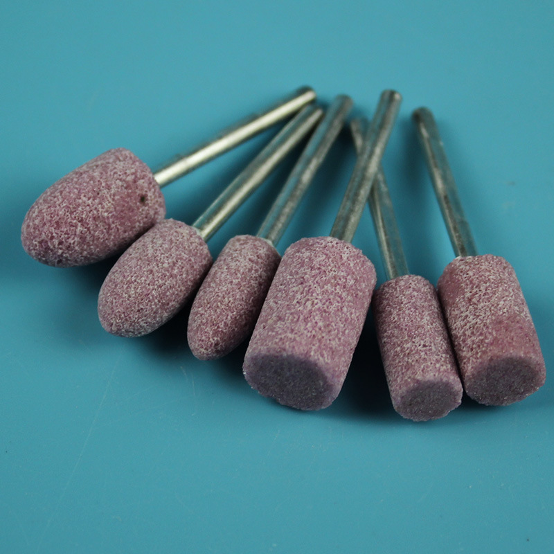 手电转打磨头电磨头沙轮圆柱电磨机头电钻手枪小砂轮圆形小型抛光