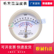 毛发温湿度表天津凤洋干湿温度计高精度药厂实验室指针