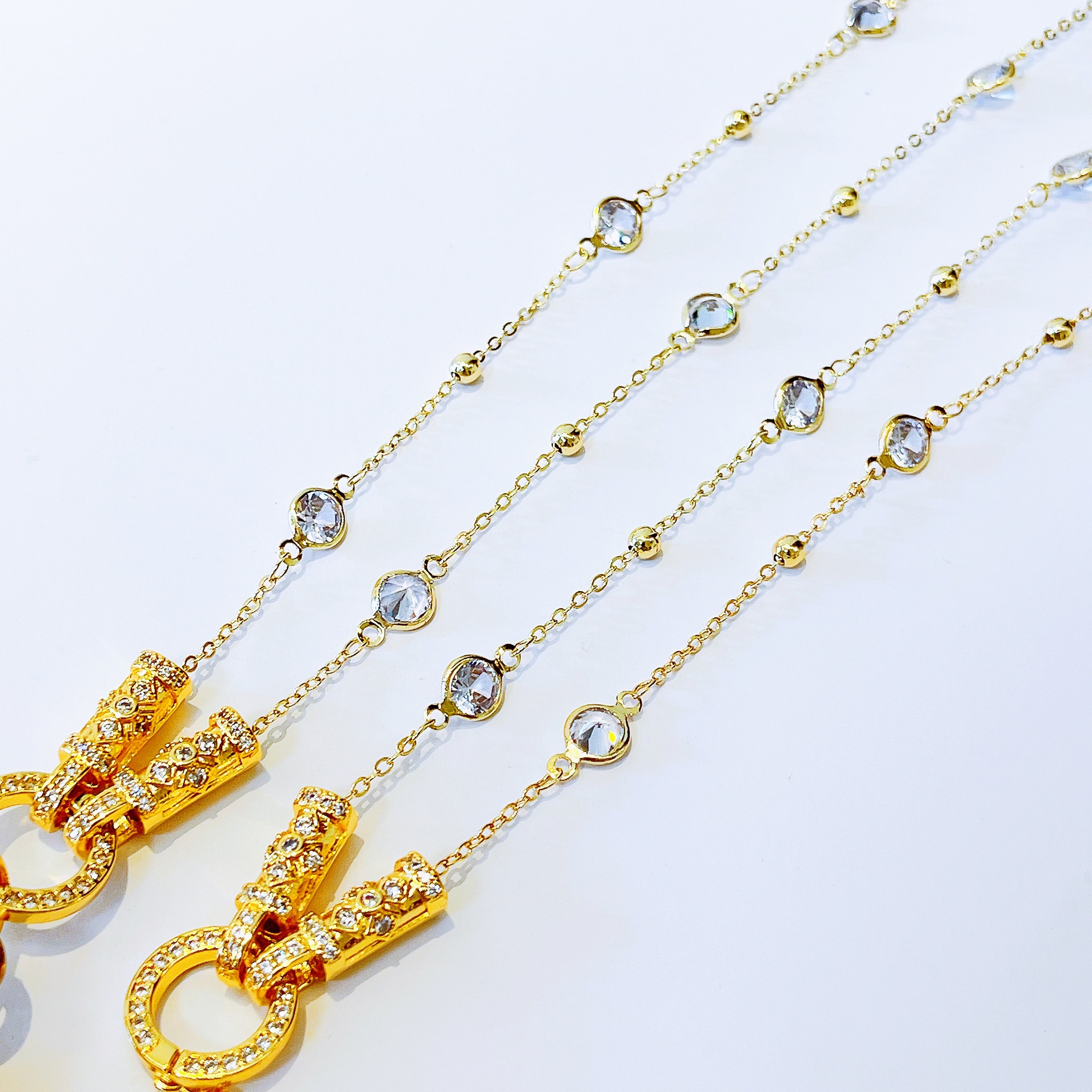 泰国佛牌链圆珠链万能扣时尚闪钻佛牌项链批发女款新品-阿里巴巴