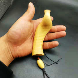 小叶黄杨手工实木扁皮弹弓80大弓门木质原木弹工鲨鱼天罡飞虎木头