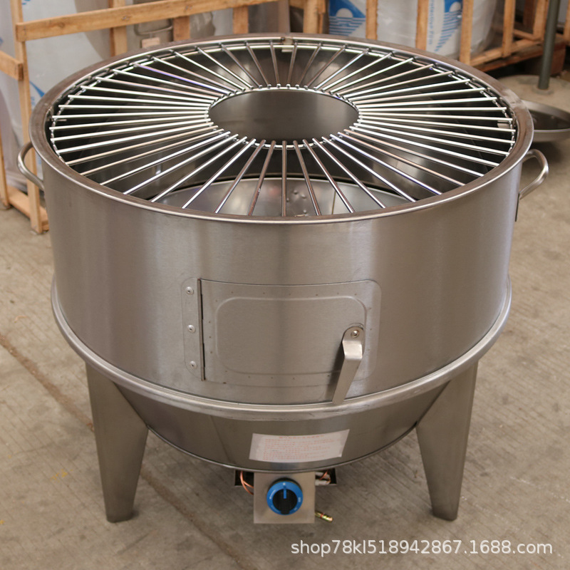 商用荷叶锡纸黄泥叫花鸡烧烤炉童子鸡燃气烤桶窑鸡专用烤箱地瓜炉