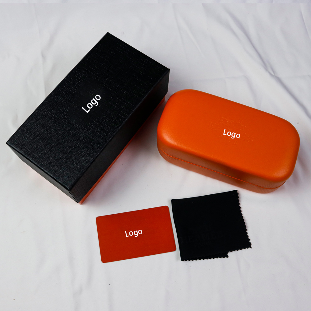 New High-End Glasses Case Full Set Fashion Elegant Sunglasses Glasses Case Sunglasses Set Packing Box Spot Wholesale