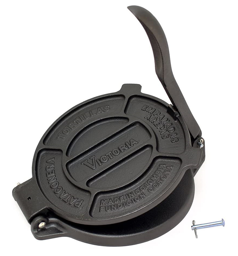 8寸烤饼压饼器 土耳其墨西哥饼压饼器 铸铁压饼器 大号压饼器