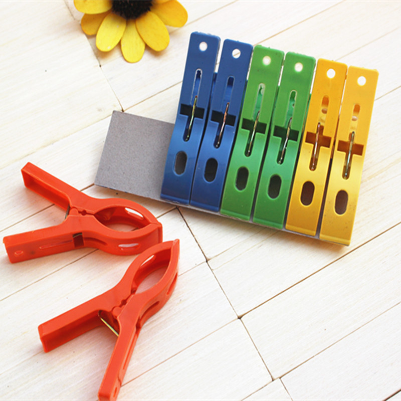 八个胶夹 8只夹 弯头被夹晒衣服胶夹子晾衣夹一元店货源 厂家直供