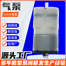 520方形微型气泵 注氧仪电动压力泵香薰机美容仪静音大压力气泵