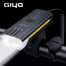 GIYO 自行车前灯亮车灯USB充电骑行骑行用品防水车前灯运动装备