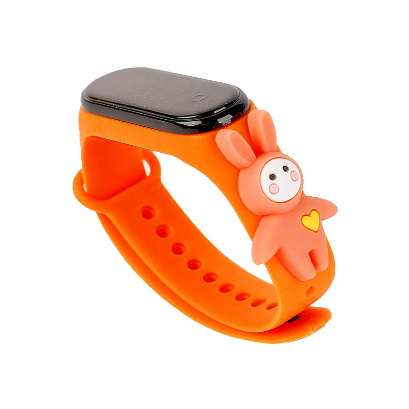 Creative Children Touch Watrproof Watch Student Bracelet Watch M 4led Doll Electronic Watch Wholesale